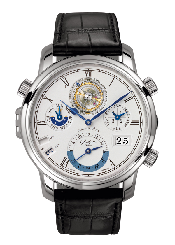 格拉苏蒂Grande Cosmopolite Tourbillon